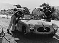 Carrera Panamericana, Mexico 1952 - Karl Kling mit seinem 300SL.